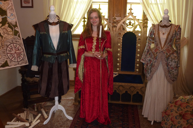 Princezna Kateřina u trůnu z pohádky Tajemství staré bambitky 2